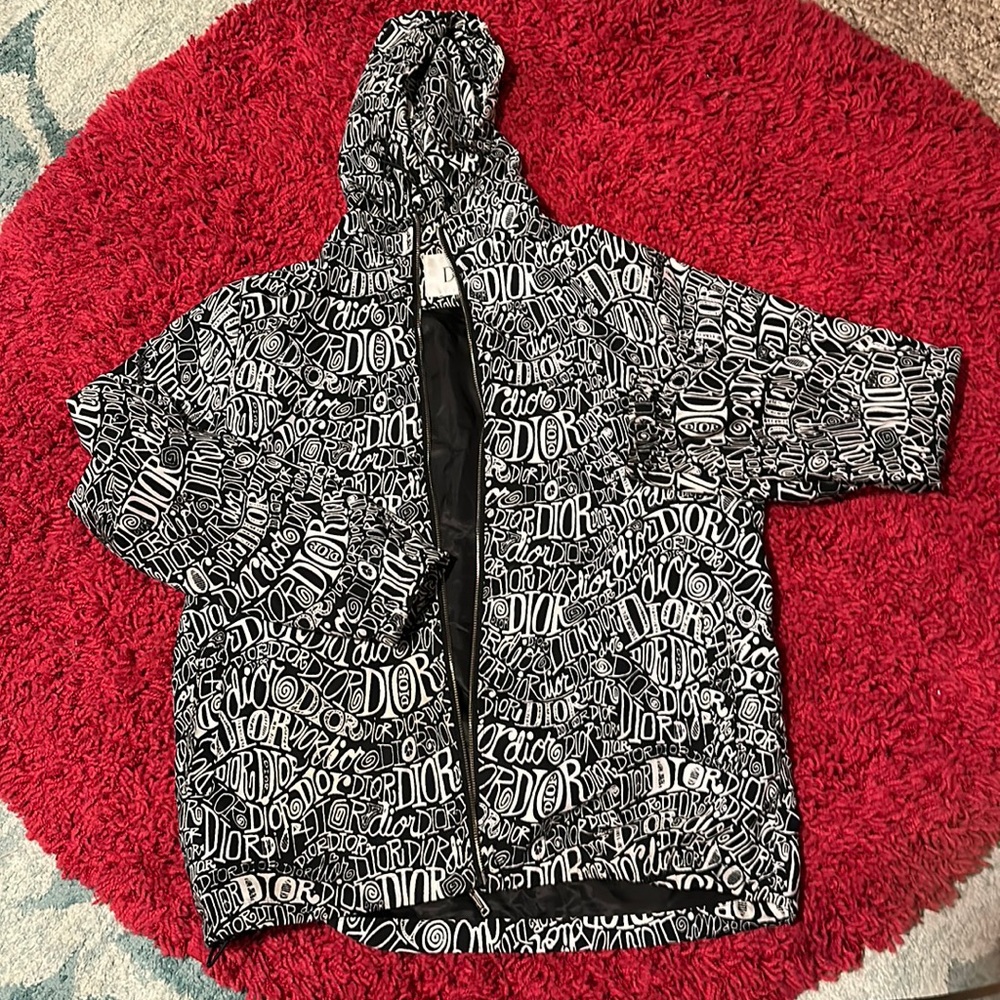 Christian Dior jacket with hood